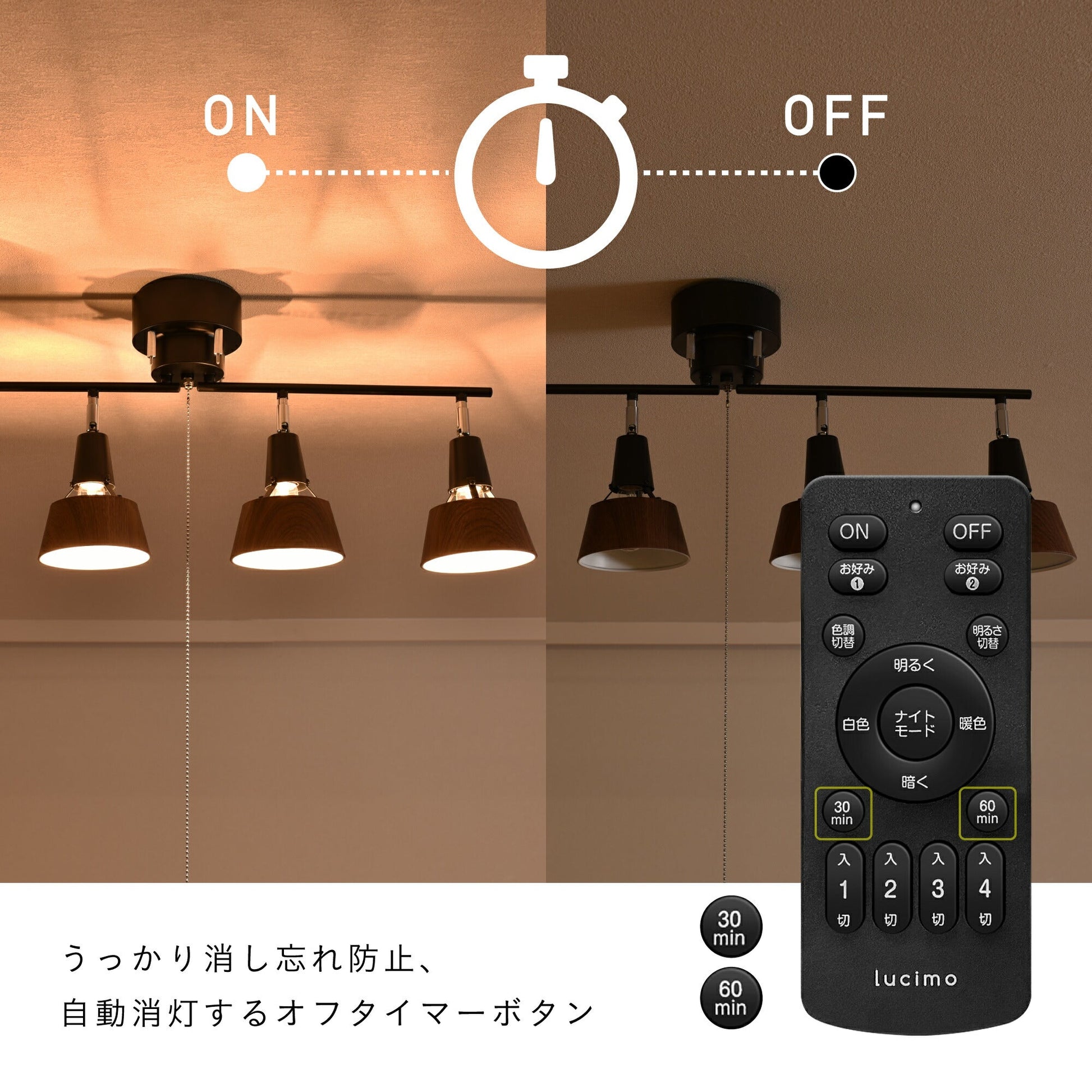 家具・インテリア4台-30W LED投光器 リモコン付き 調光調節 広角 ...
